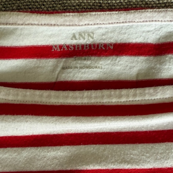 ANN MASHBURN Long-Sleeved Boatneck Tee - Picture 2 of 3